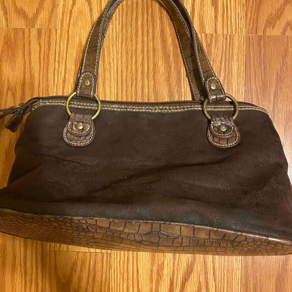 Multicolor Patchwork Handbag - image 2